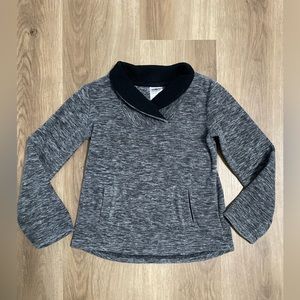 Girls lightweight pull over active sweatshirt (extra- small)
